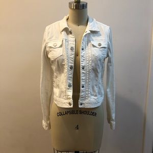 White Jean Jacket